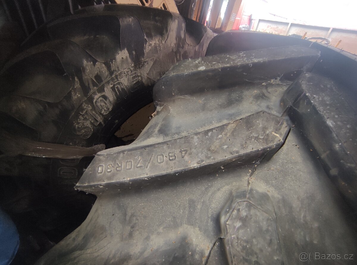 2x Nová Pneu Bridgestone 480/70 R30 VX - 3