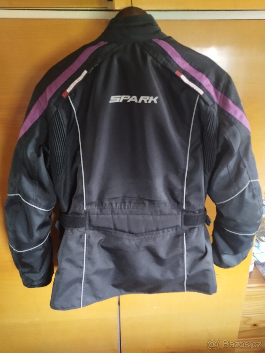 Moto bunda textilní špičková Spark dámská - 3