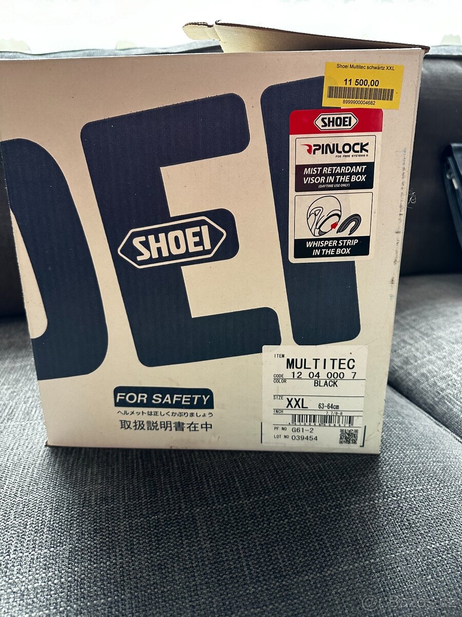 SHOEI MULTITEC Helma - 3