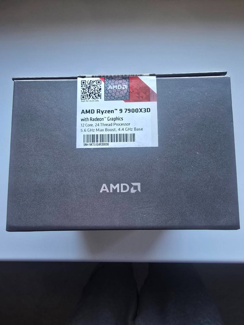 AMD Ryzen 9 7900X3D - 3