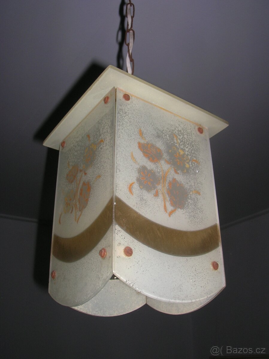 Dva starožitné lustry - 3