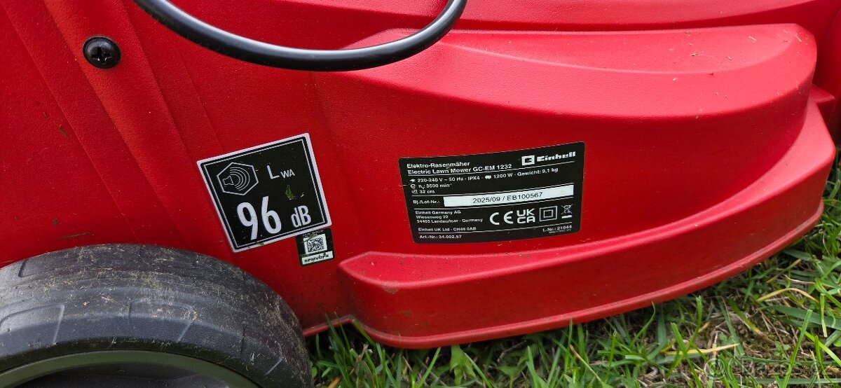 Nová sekačka Einhell GC-EM 1232 - 3