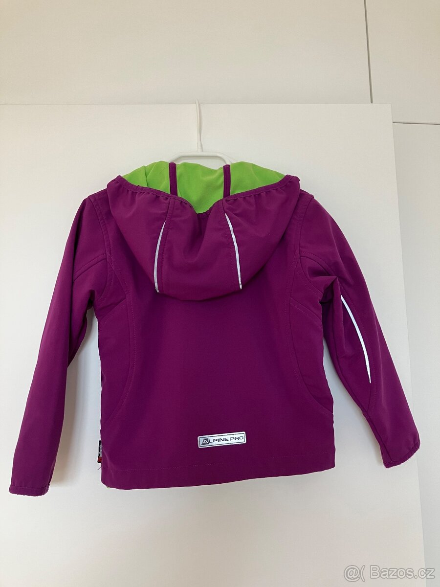 Softshell - bunda Alpine Pro vel. 104-110 - 3