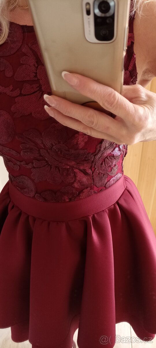 Šaty Roco plesové, společenské vel. 38 - 3