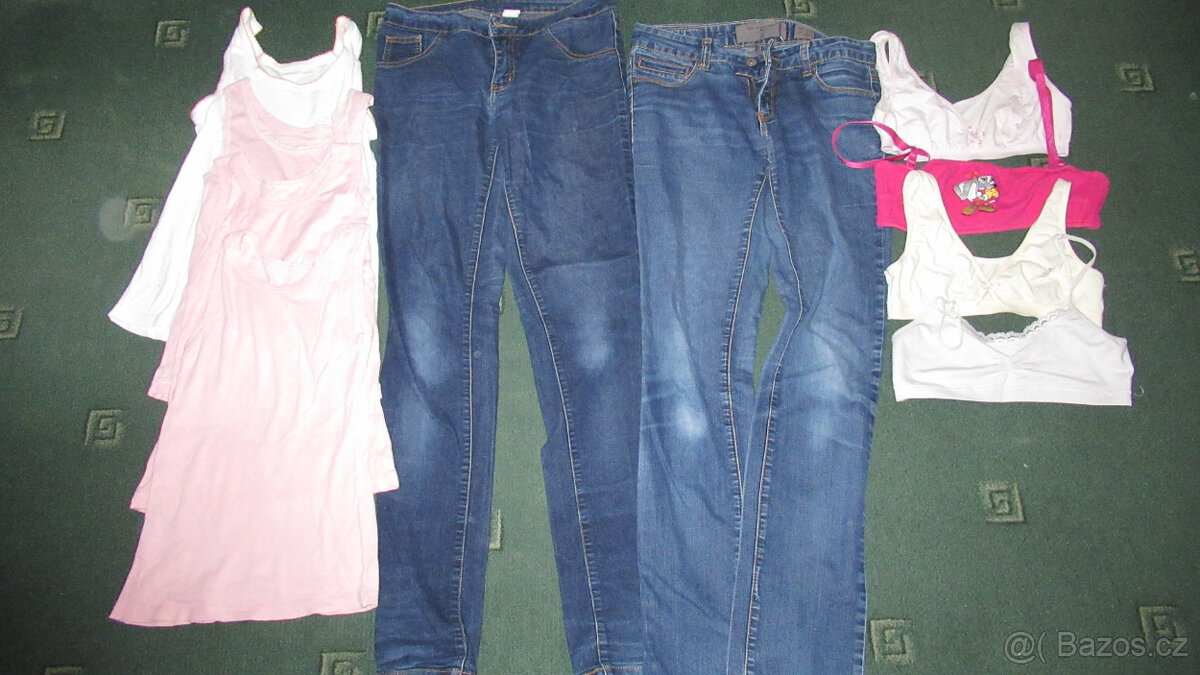 Balík obleceni na holku divku slečnu 22 kusu velkost 146-152 - 3