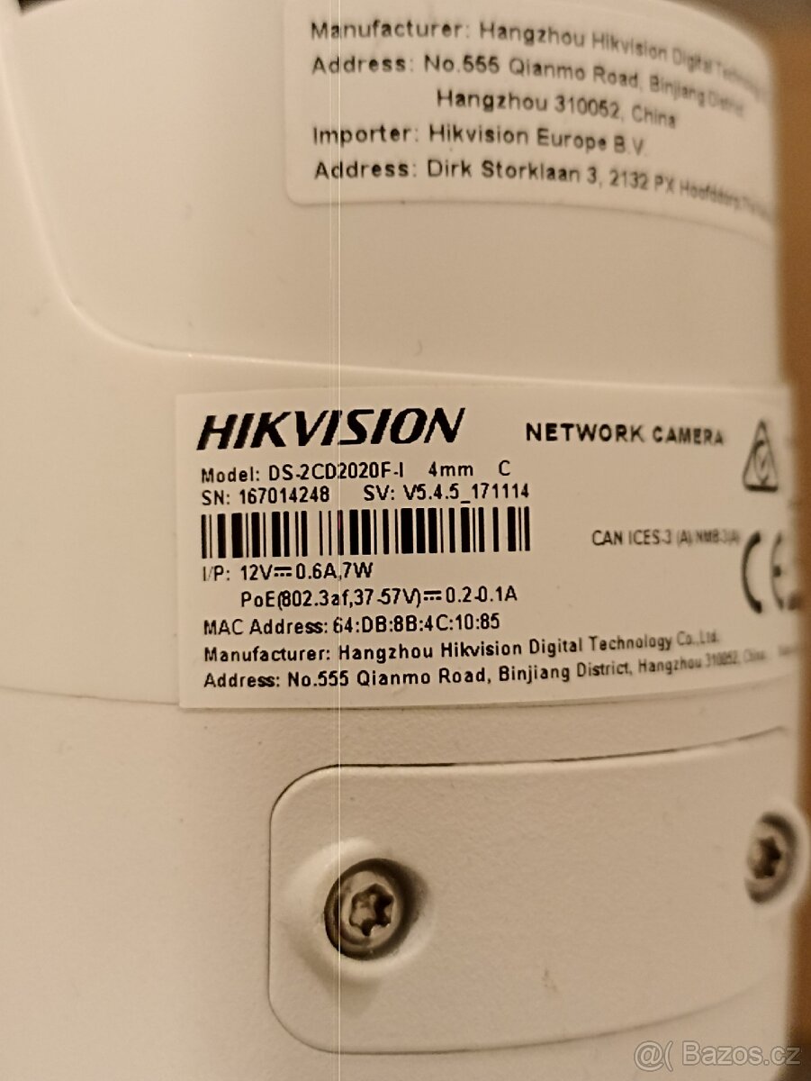 IP kamera Hikvision venkovní - 3