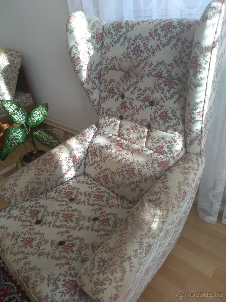 starší křeslo - ušák - 3