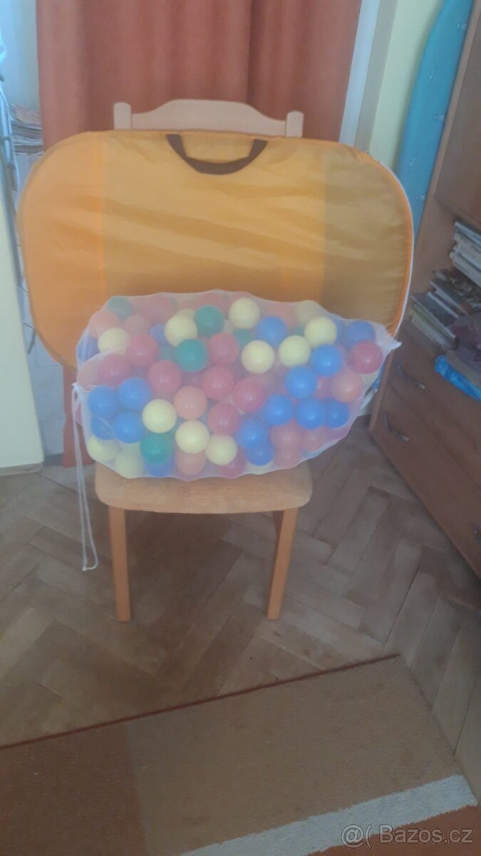 Dětský stan s kuličkami - 3