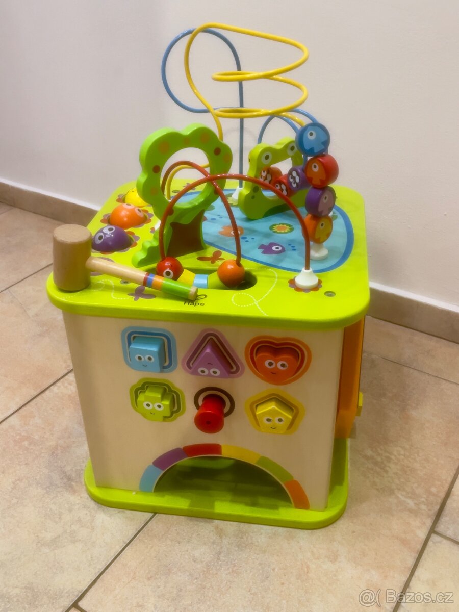 Motorická kostka Hape - 3