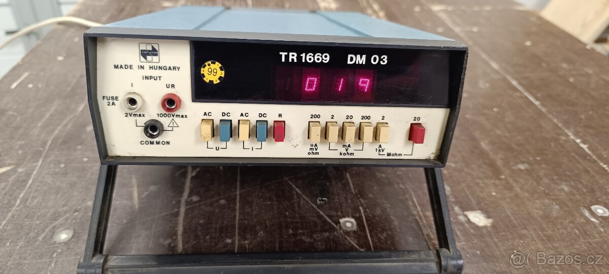 Digitální multimetr TR 1669 DM 03 - 3