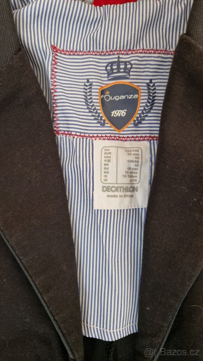 Dívčí jezdecké sako vel. 134/140 - 3