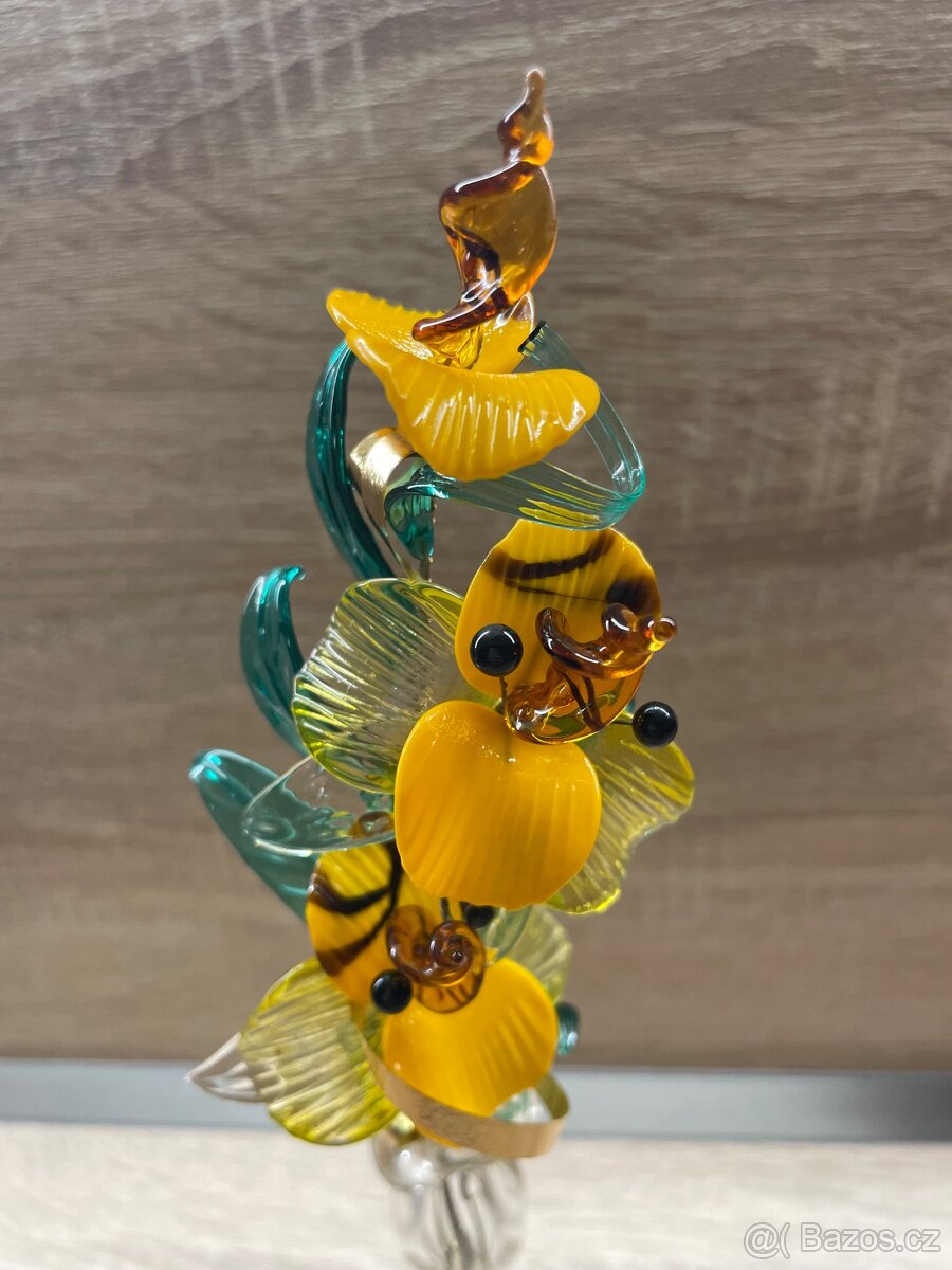 Skleněná kytička - 3