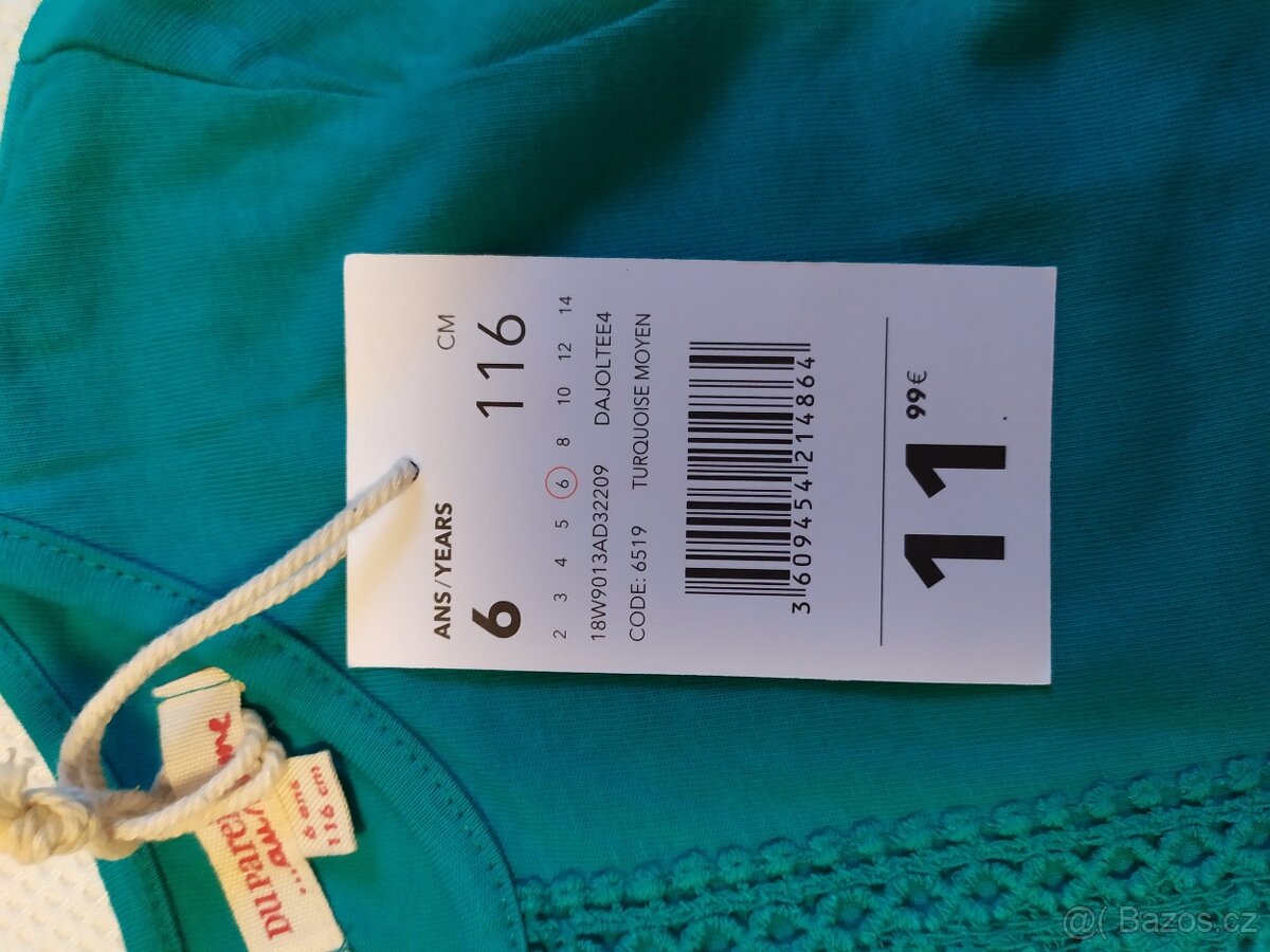 Nové dívčí tričko, dlouhý rukáv, D.P.A.M., 116 - 3