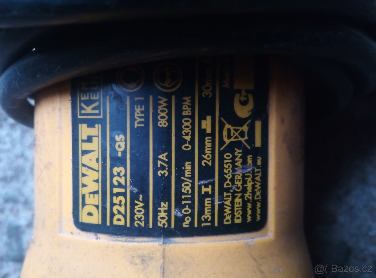 De Walt bourací kladivo - 3