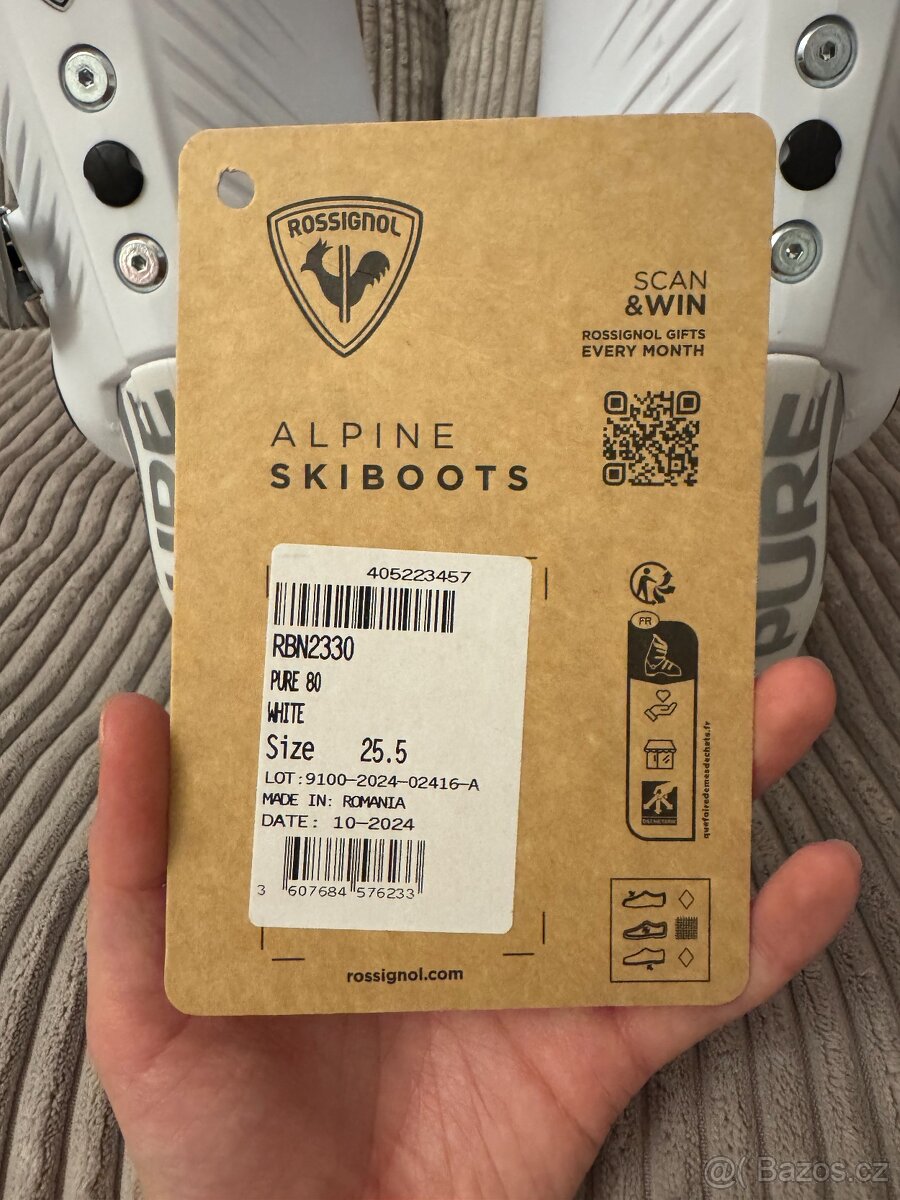 Lyžáky dámské Rossignol vel. 25,5 RBN2330 - 3
