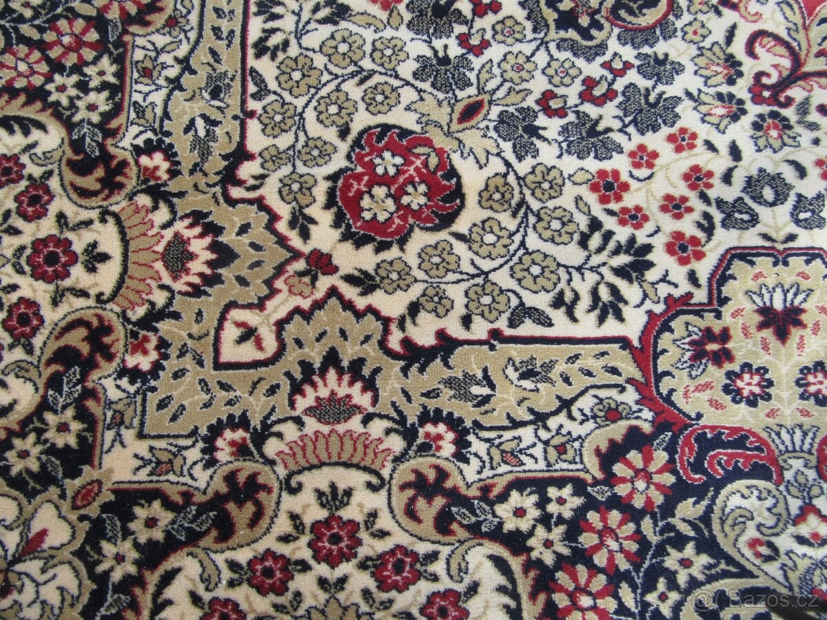 Nabízím krásný perský koberec KASAK. Zachovaly. Materiál pří - 3