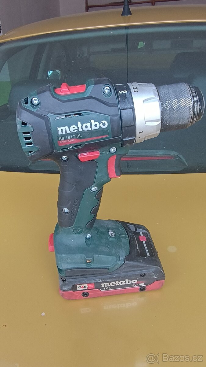 P: Aku vrtací Šroubovák Metabo 2ks - 3