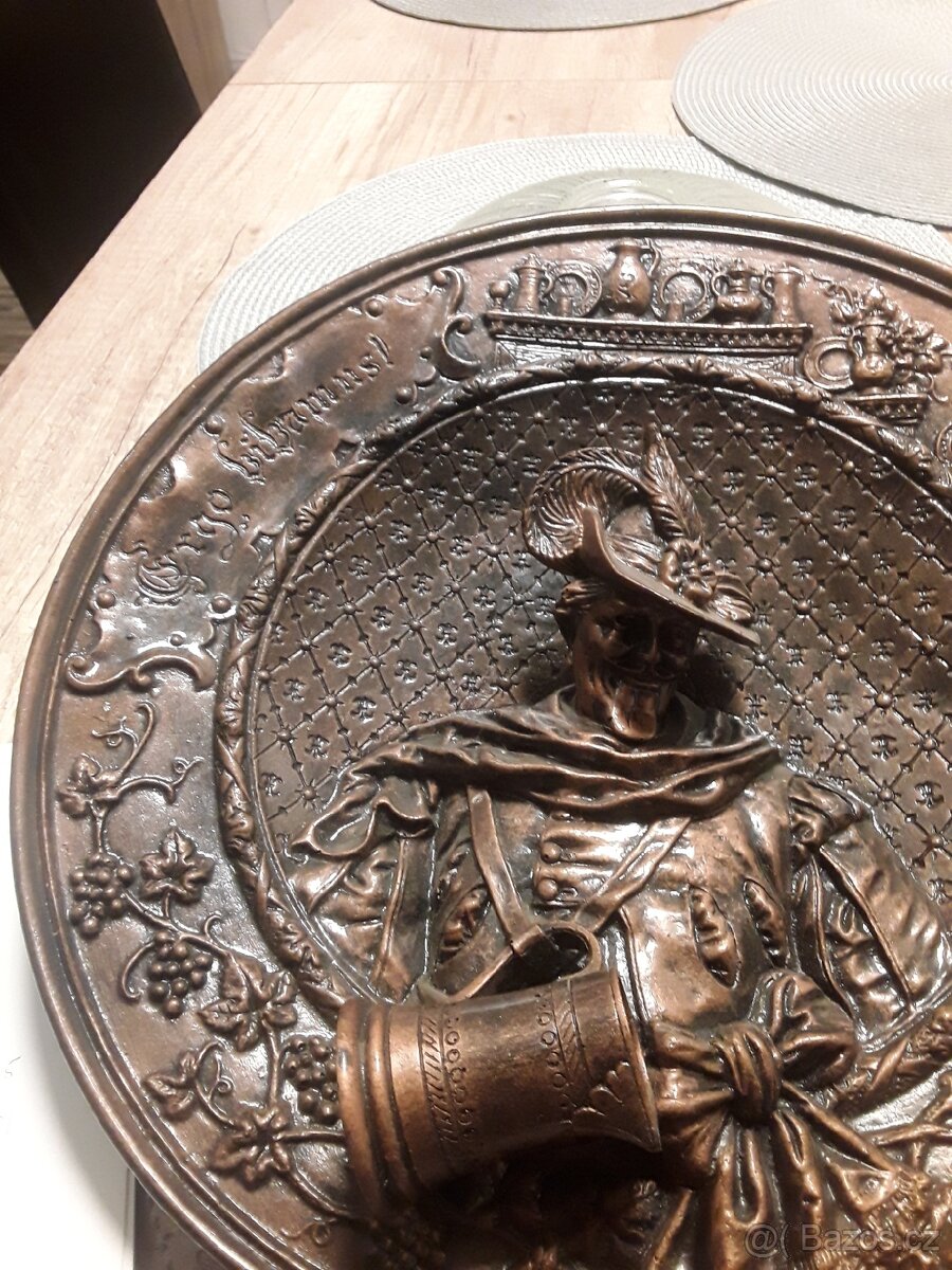 Velky dekorativni talir-stav - 3