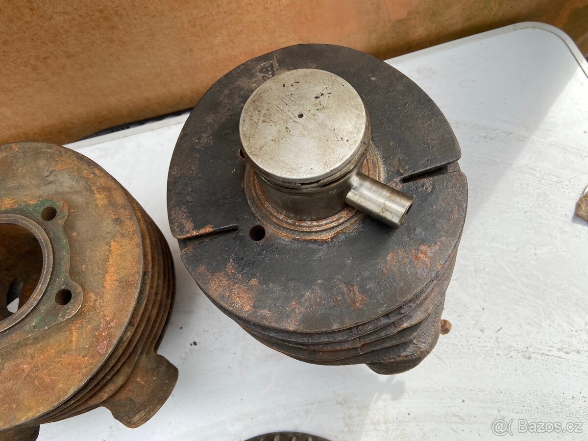 Válce a hlavy jawa 175/250 - 3