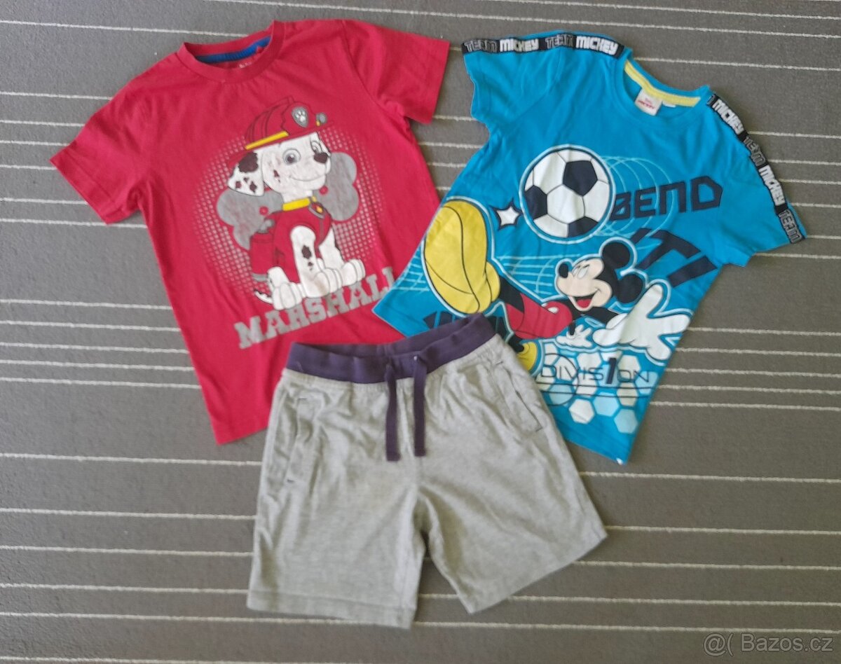 11x balíček oblečení kluk vel. 110-116/122 - 3