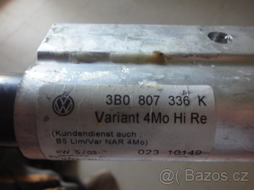 Výztuha zadního nárazníku Passat B5 - 3