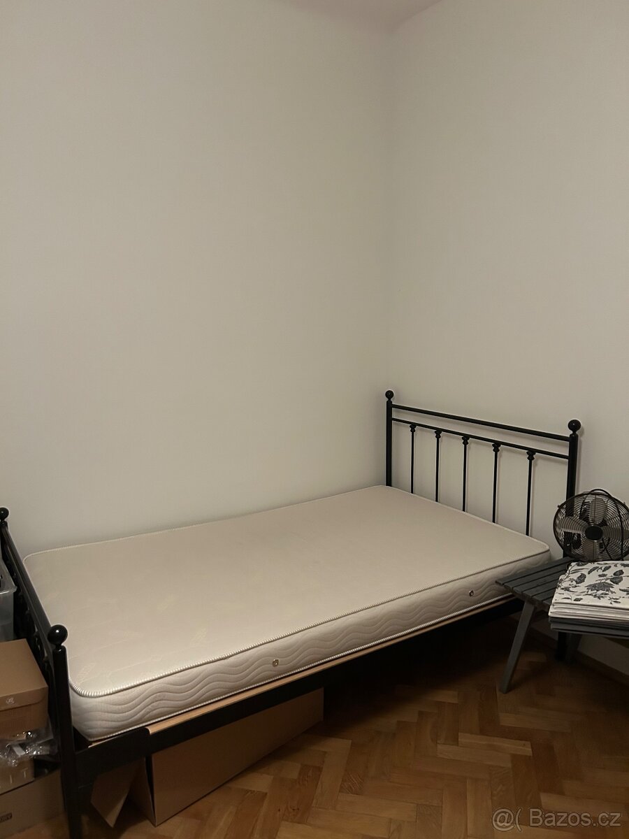 Kovová postel 120x200 cm - 3