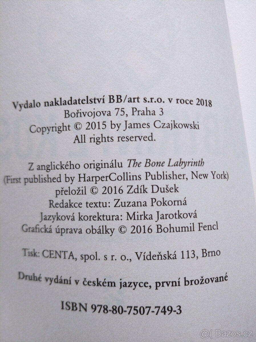 Labyrint z kostí - James Rollins - 3