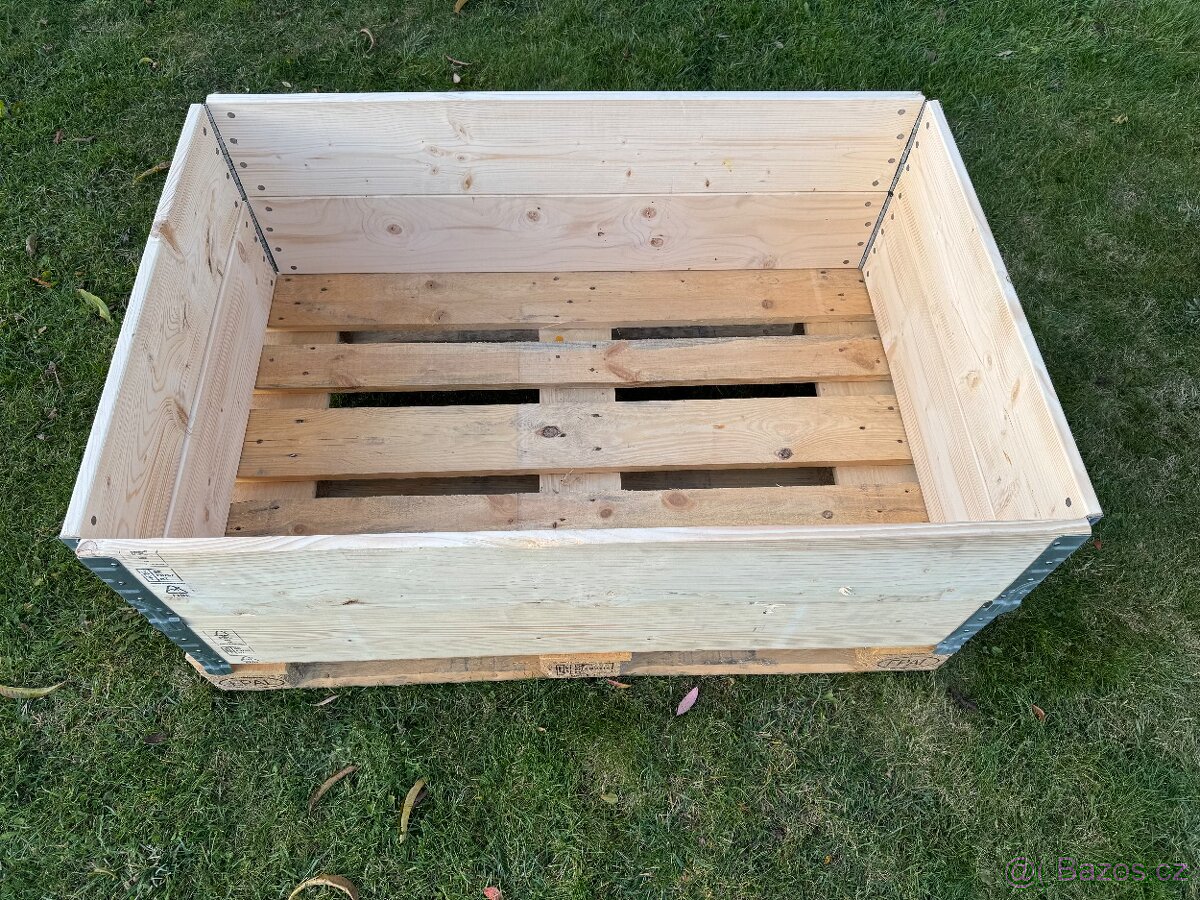 Paletové ohrádky - více kusů - 3