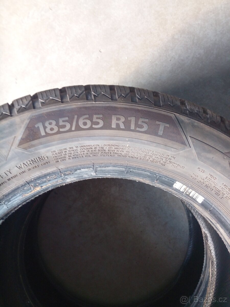 2x zim. pneu Barum 185/65 R 15 - 3