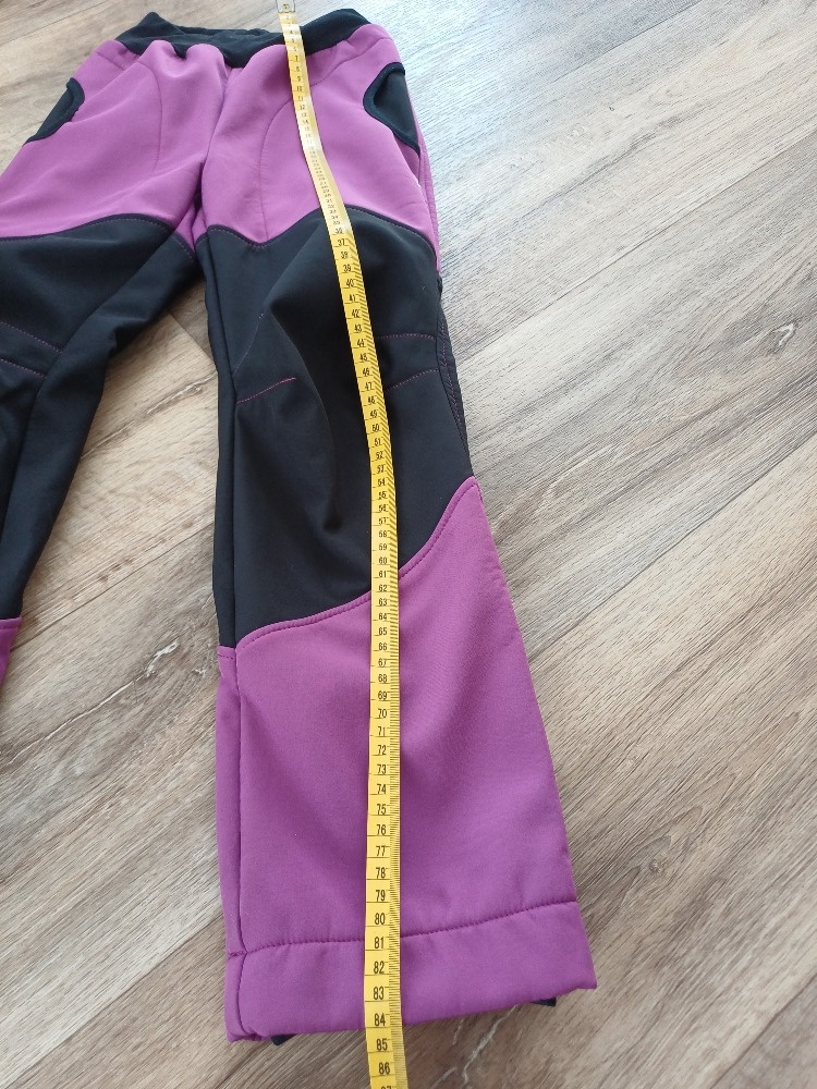 Softshellové kalhoty velikost 134 - 3