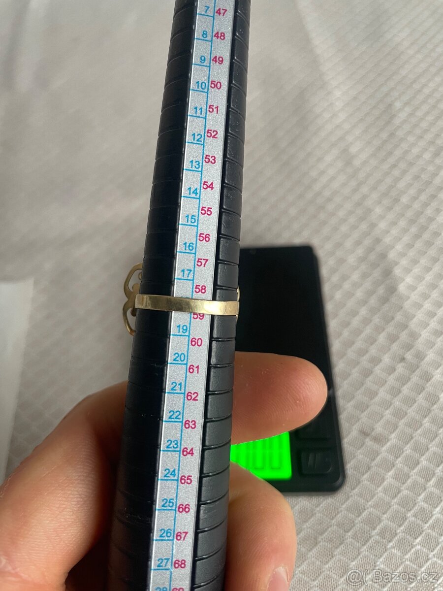 Zlatý prsten 585 14k - 3