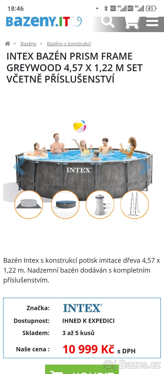 Bazén INTEX - 3