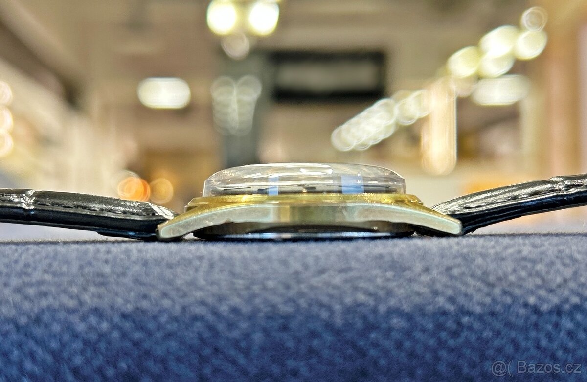 Československé Retro Vintage Mechanické hodinky PRIM Čierne - 3