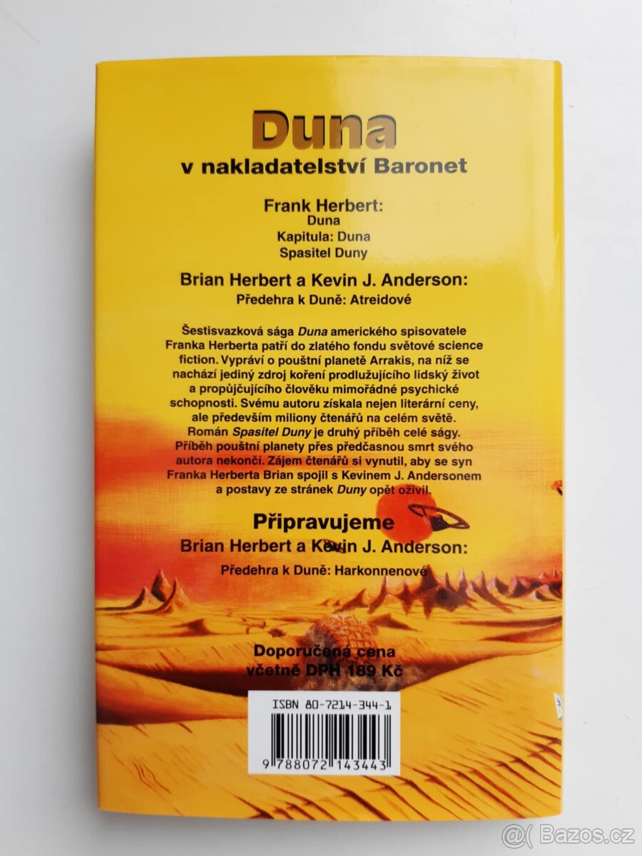 Spasitel duny, Frank Herbert - 3