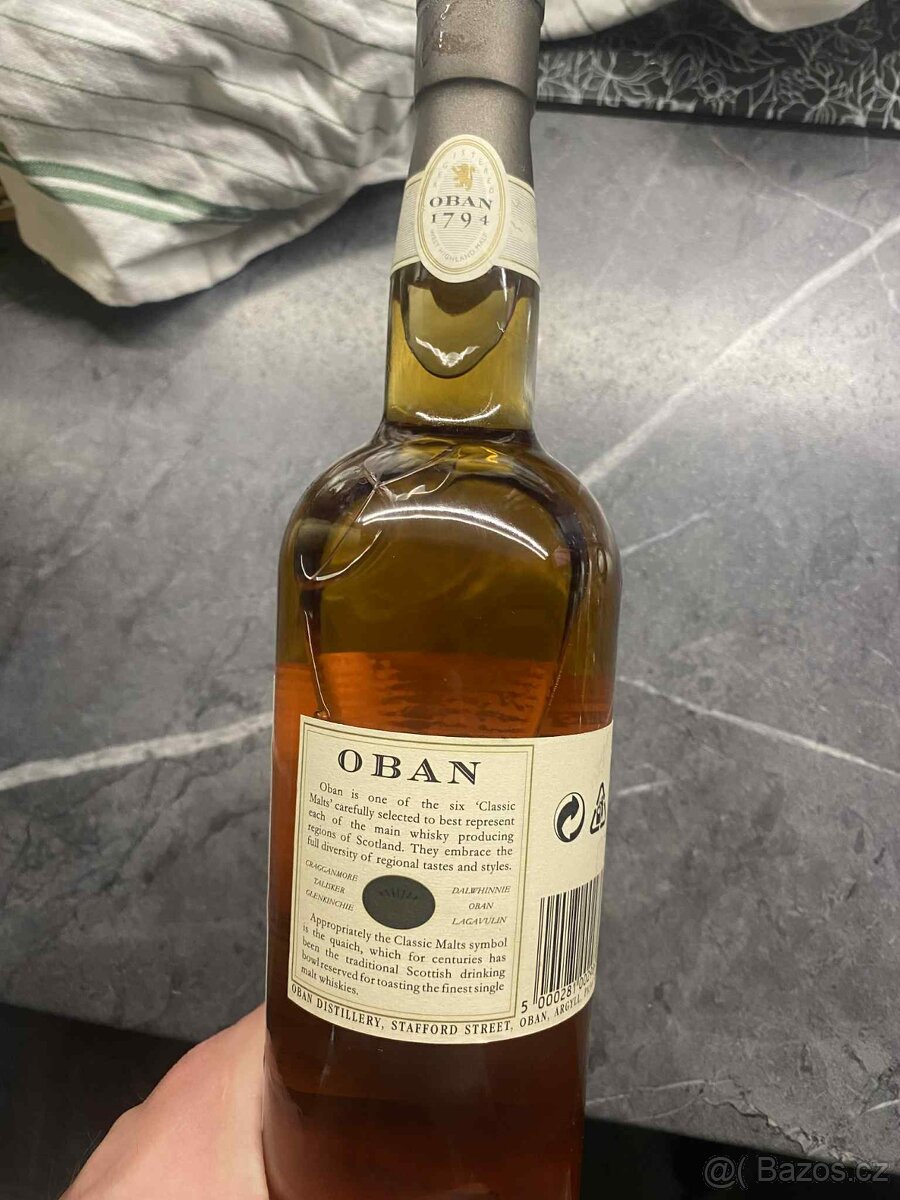 OBAN Single Malt WHISKEY 14y 43% 0,7 l RETRO - 3