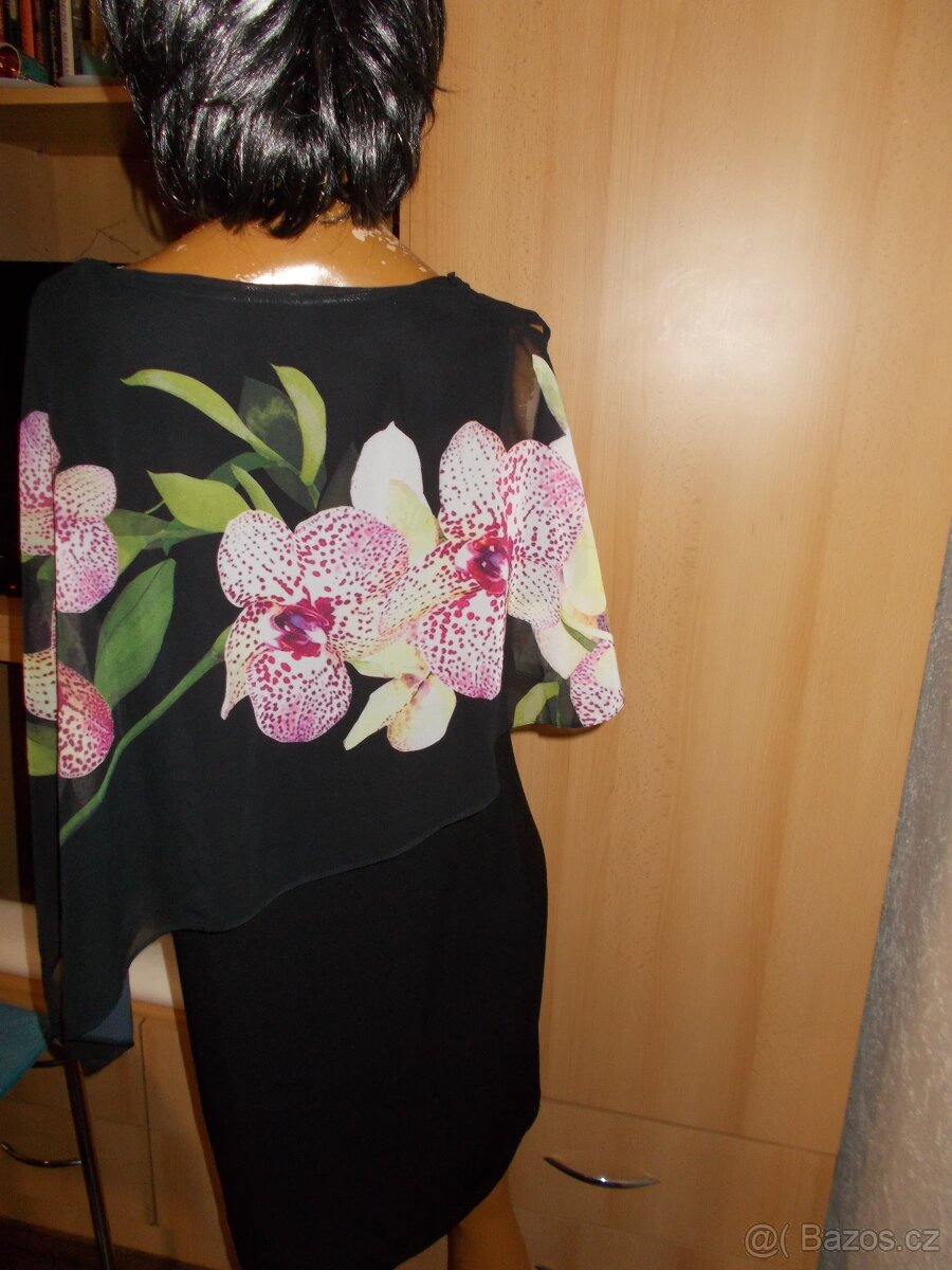 NÁDHERNÉ SPOLEČENSKÉ ŠATY V.44/46 NOVÉ VYZKOUŠENÉ - 3