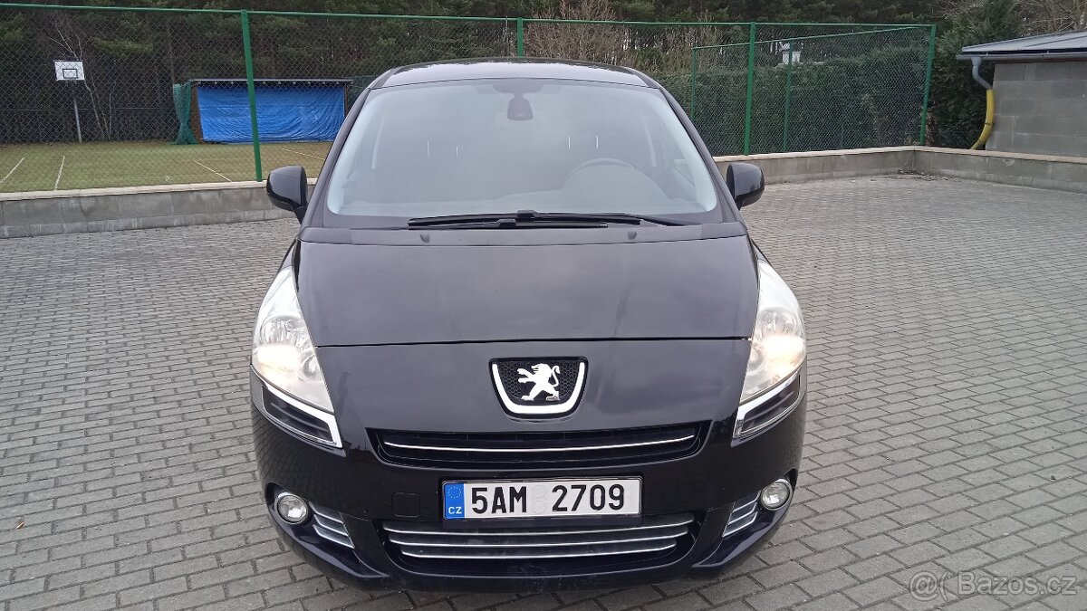 PEUGEOT 5008 1,6HDi82kw,rv11/2011,5-MÍSTNÉ,ALU,STK - 3