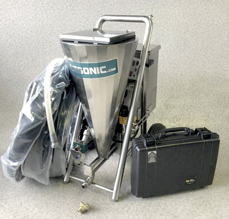 Stroj na tryskání/ čistění suchým ledem ICEsonic Mighty E - 3