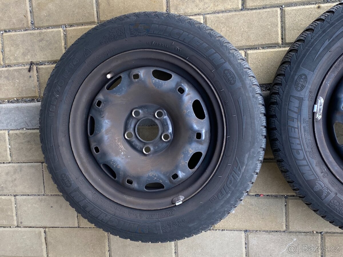 Fabia, zimní kola, pneu MICHELIN. - 3