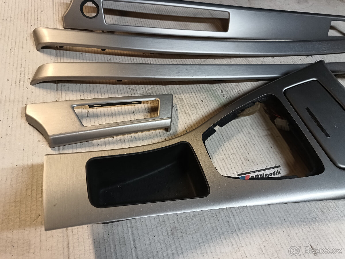 interiér dekor lišty pro Bmw e92 kupé - kartáčovaný hliník - 3