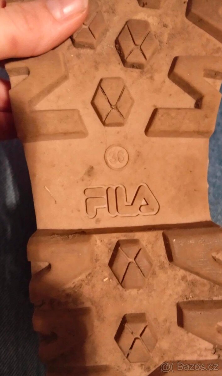 Boty dámské velikost 36 FILA - 3