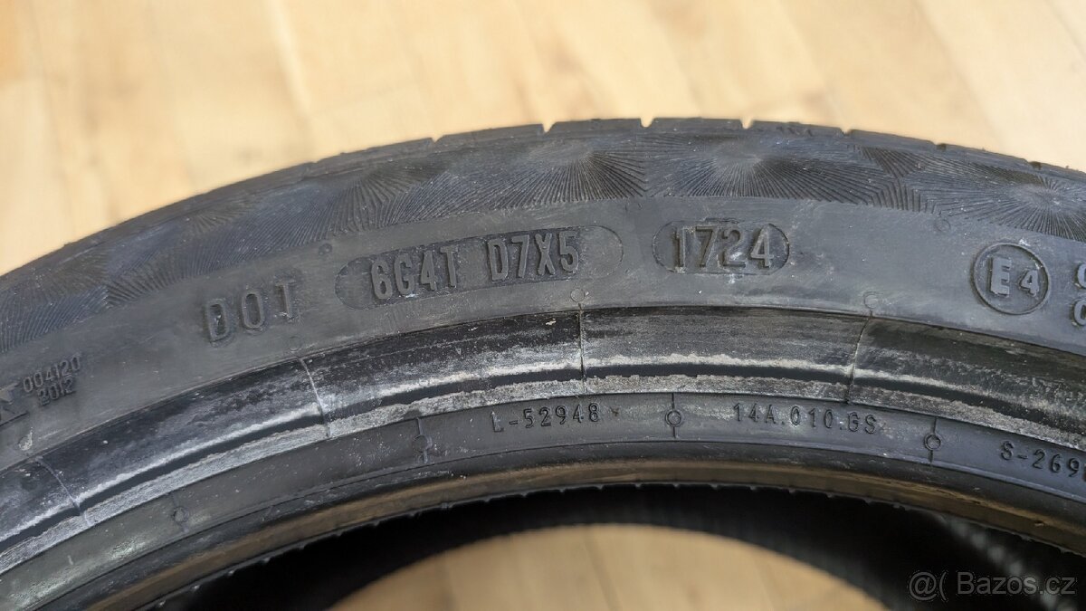 2ks Continental PremiumContact 6 (255/35 R18) - DOT 1724 - 3
