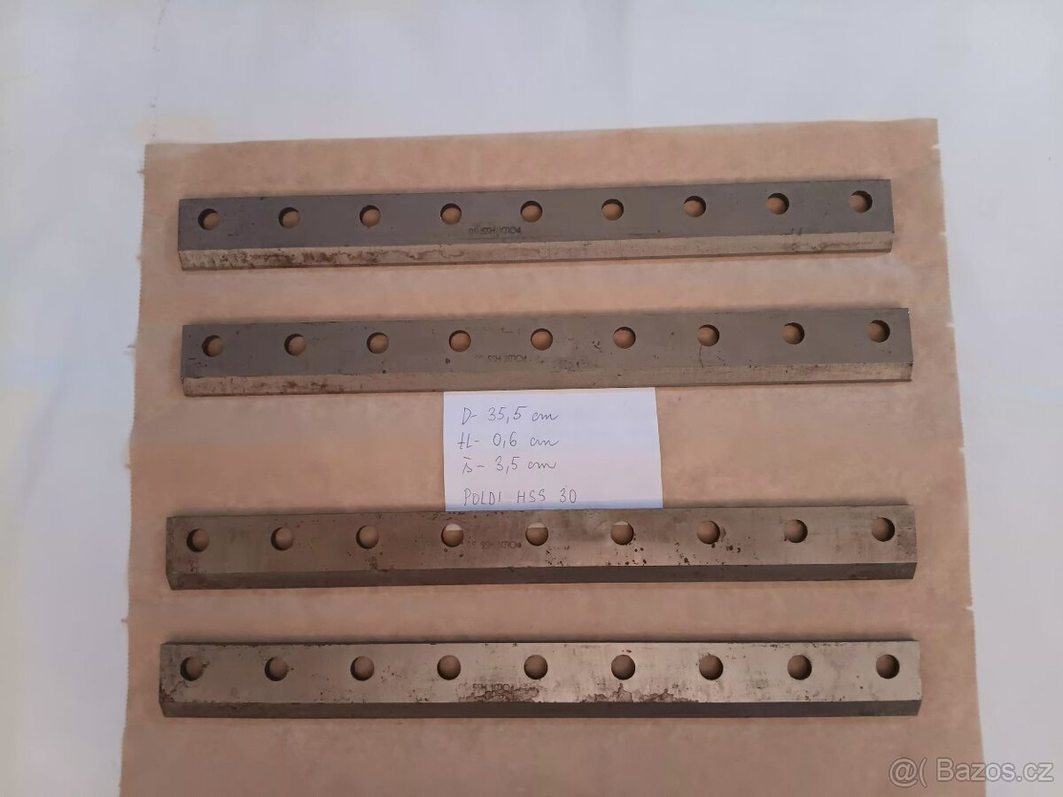 Hoblovací nože HSS 30 - 3