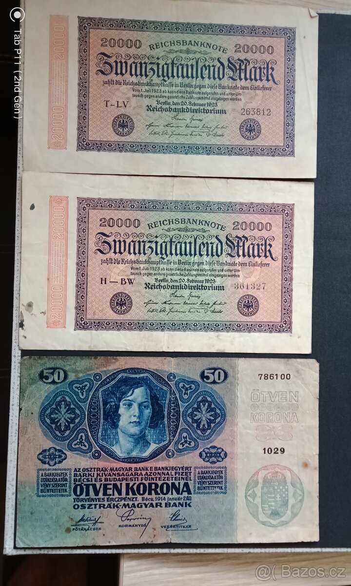 Prodám staré bankovky - 3