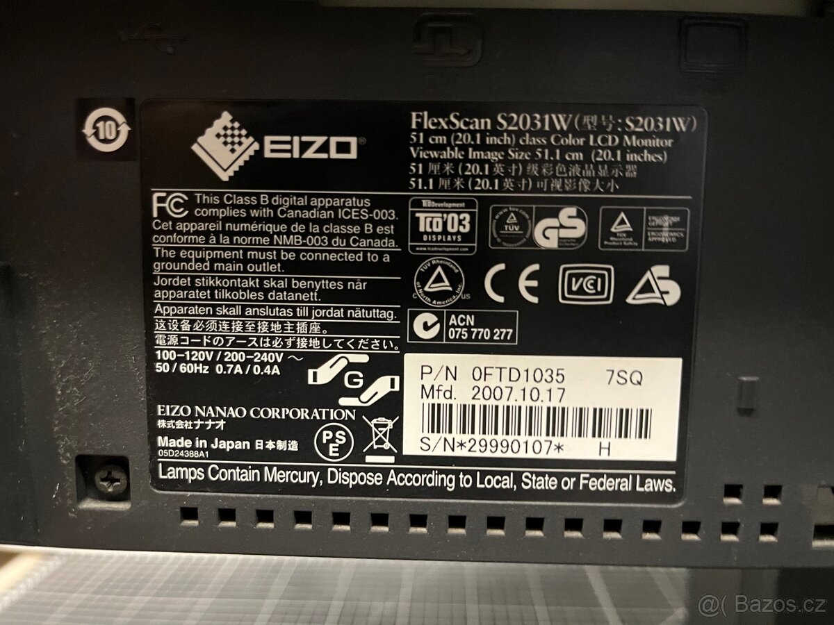 Eizo S2031W - 3