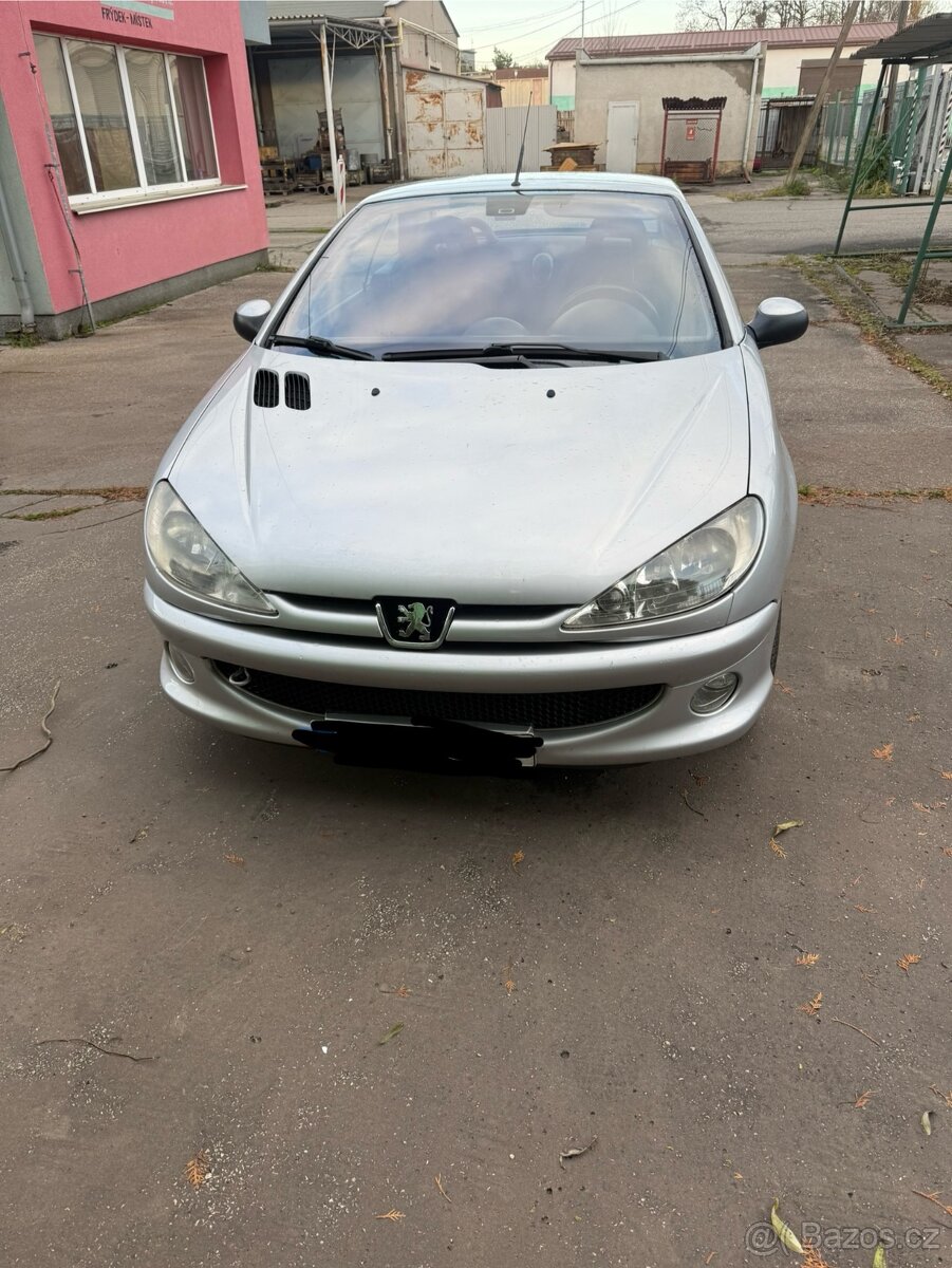 Peugeot 206 CC 1.6 benzín kabriolet - 3