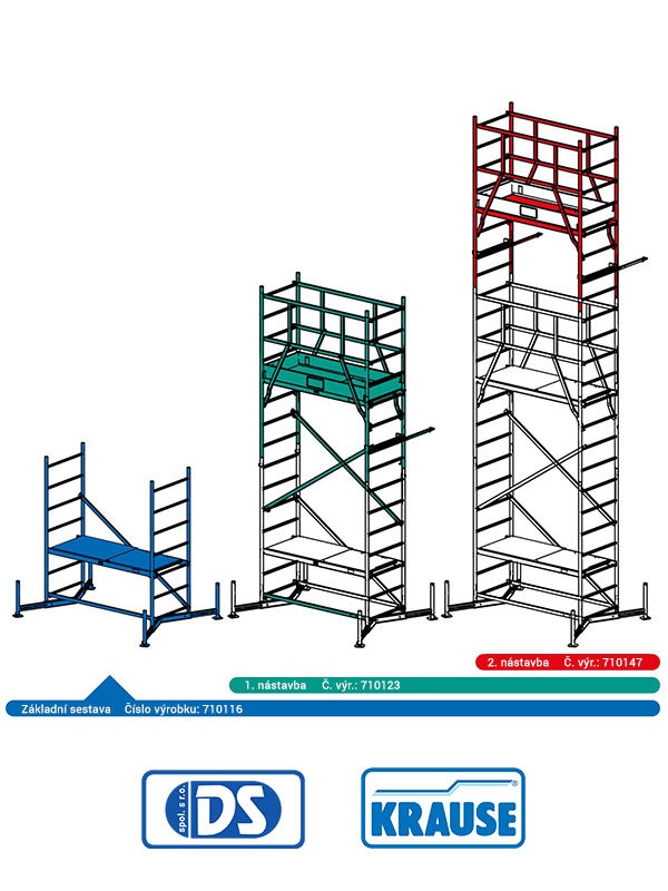 Prodám ClimTec, sestava 5m - 3