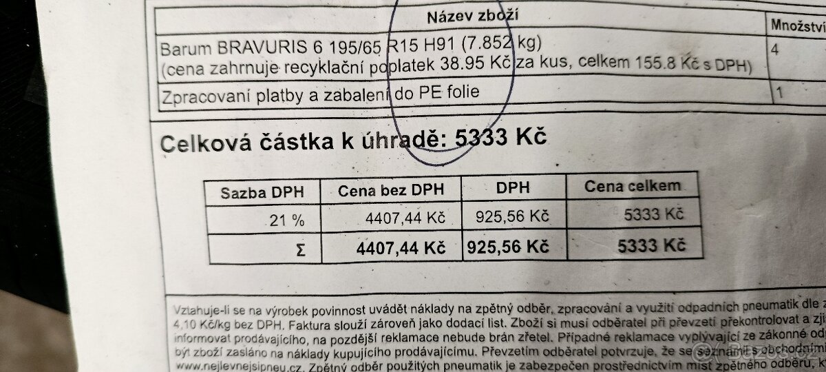 Nové letní pneu - 3