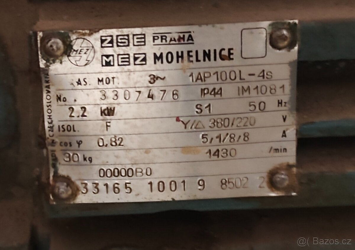 Čerpadlo Sigma - sestava s motorem - 3