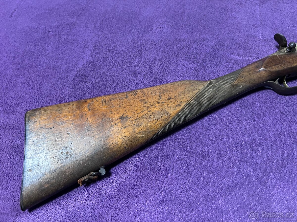 Historická Puška Flobert Warnant - 9 mm - 3